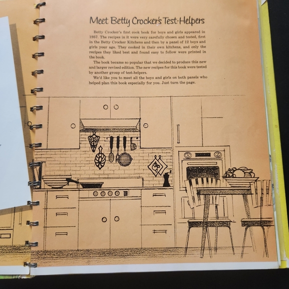 Vintage Betty Crocker Boys and Girls Spiral Cookbook 1965 - Picture 4 of 12